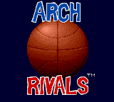 Arch Rivals (USA, Europe) Title Screen